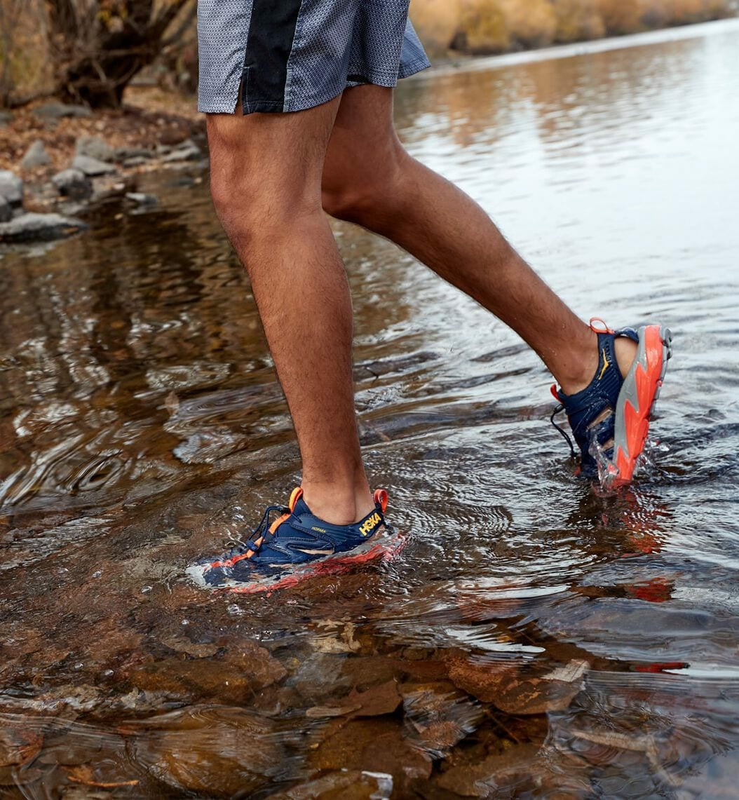 Men's Hopara Black Iris / Mandarin Red