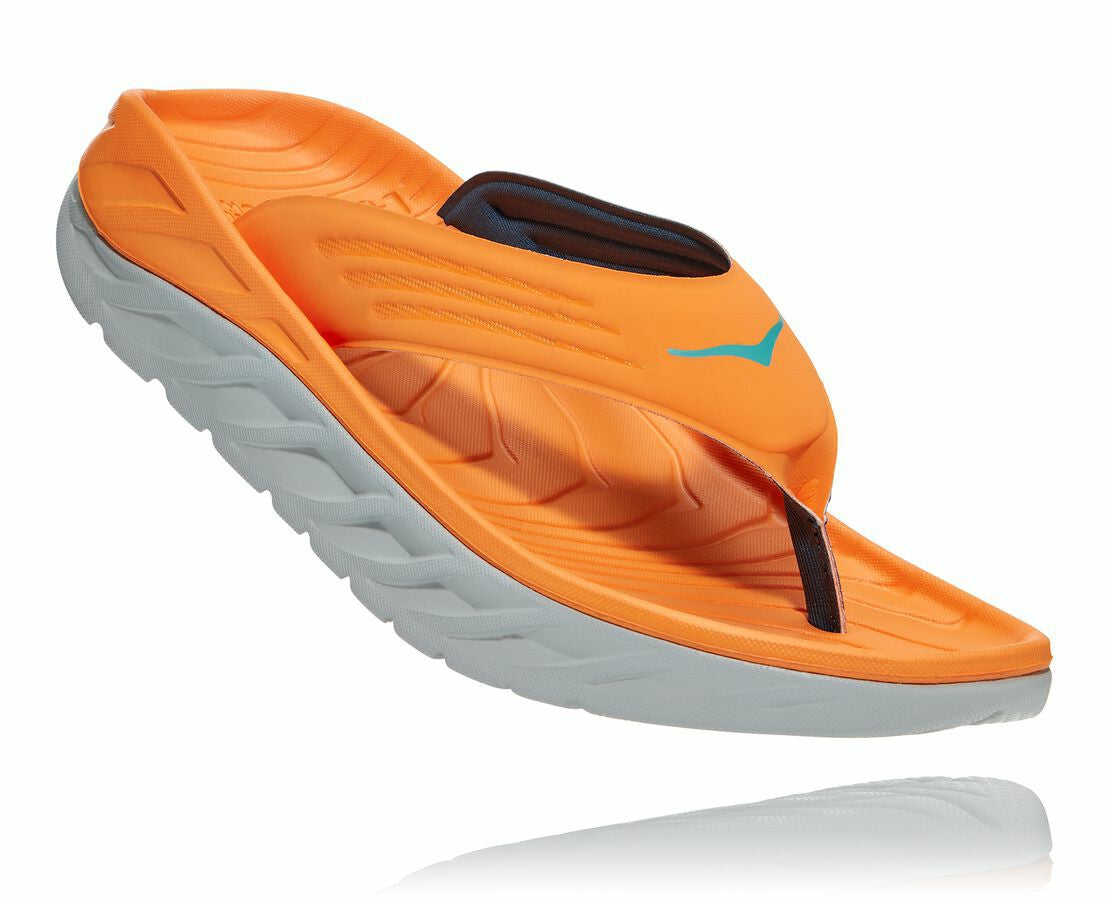 Men's ORA Recovery Flip Blazing Orange / Lunar Rock