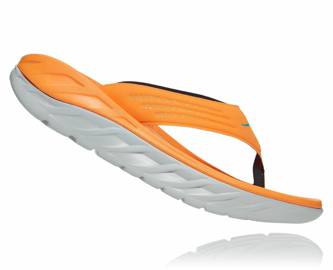 Men's ORA Recovery Flip Blazing Orange / Lunar Rock