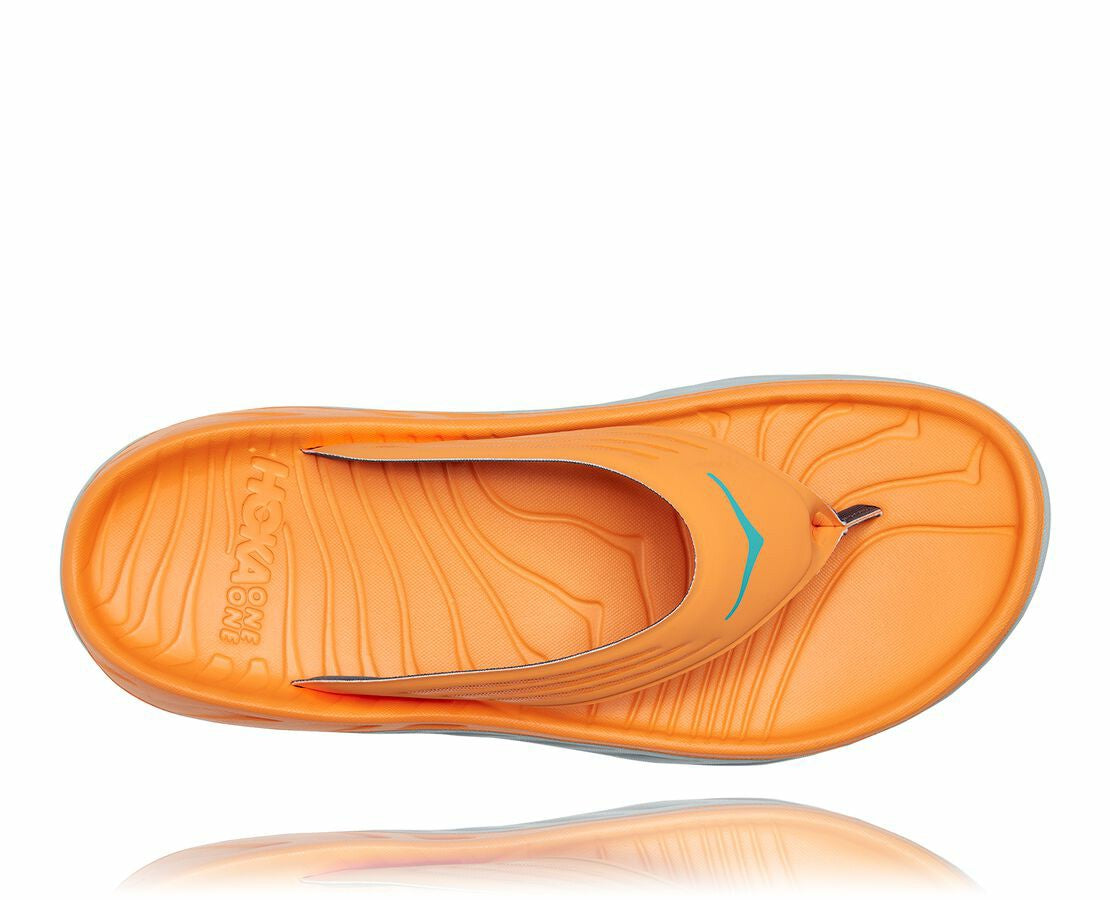 Men's ORA Recovery Flip Blazing Orange / Lunar Rock