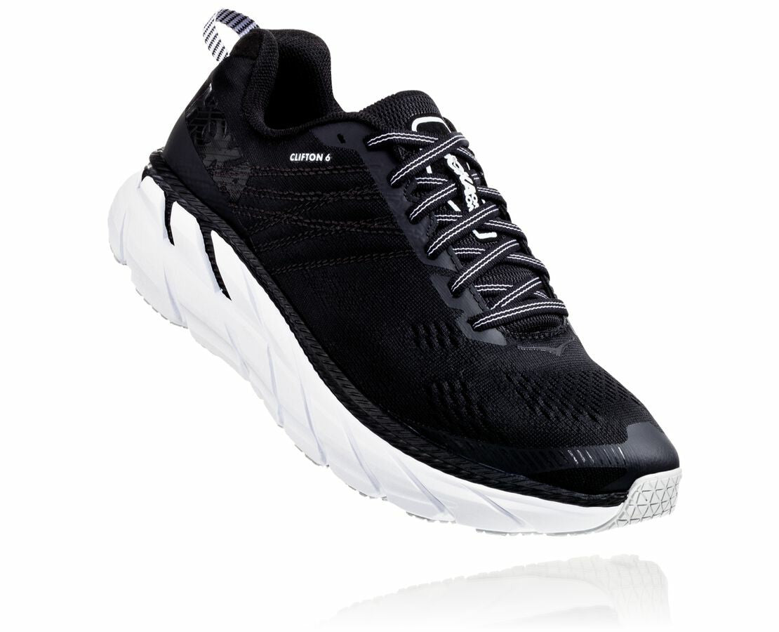 Women's Clifton 6 Black / White