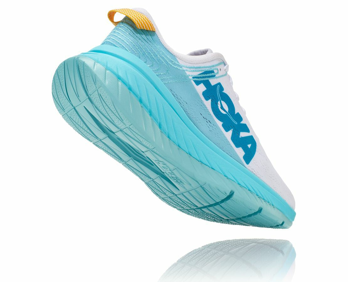 Women's Carbon X White / Angel Blue