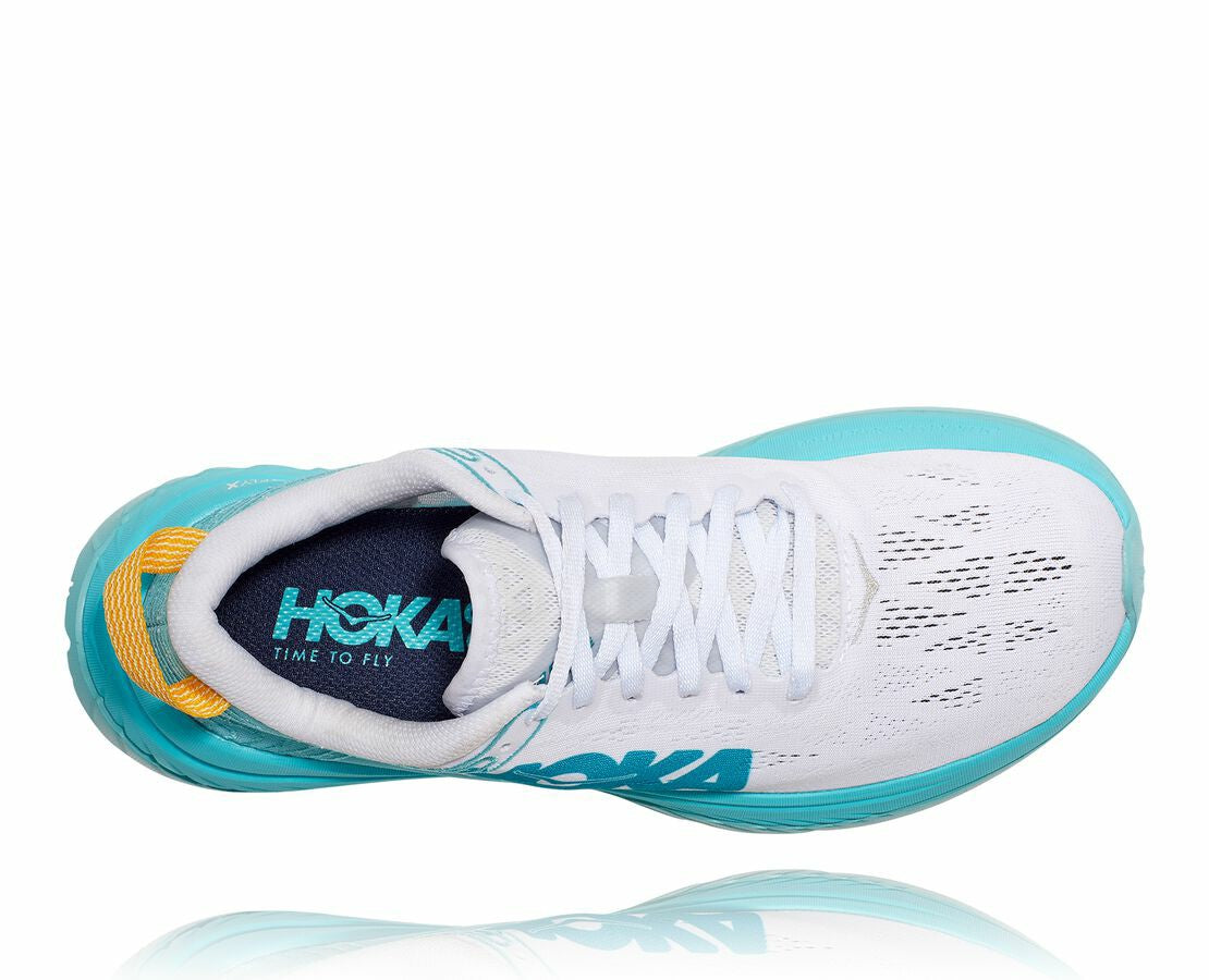Women's Carbon X White / Angel Blue