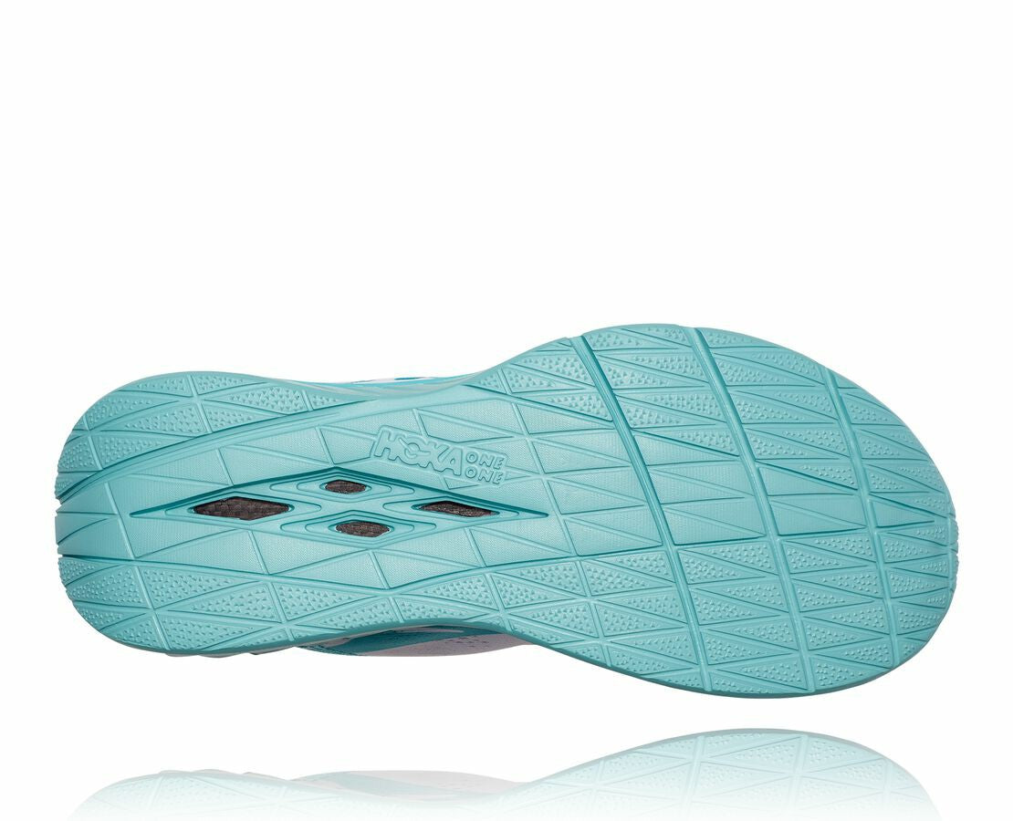 Women's Carbon X White / Angel Blue