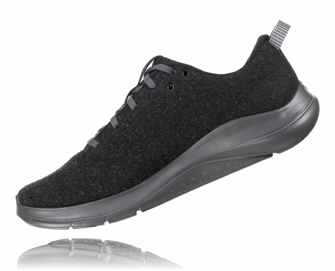 Men's Hupana Flow Wool Black / Dark Shadow