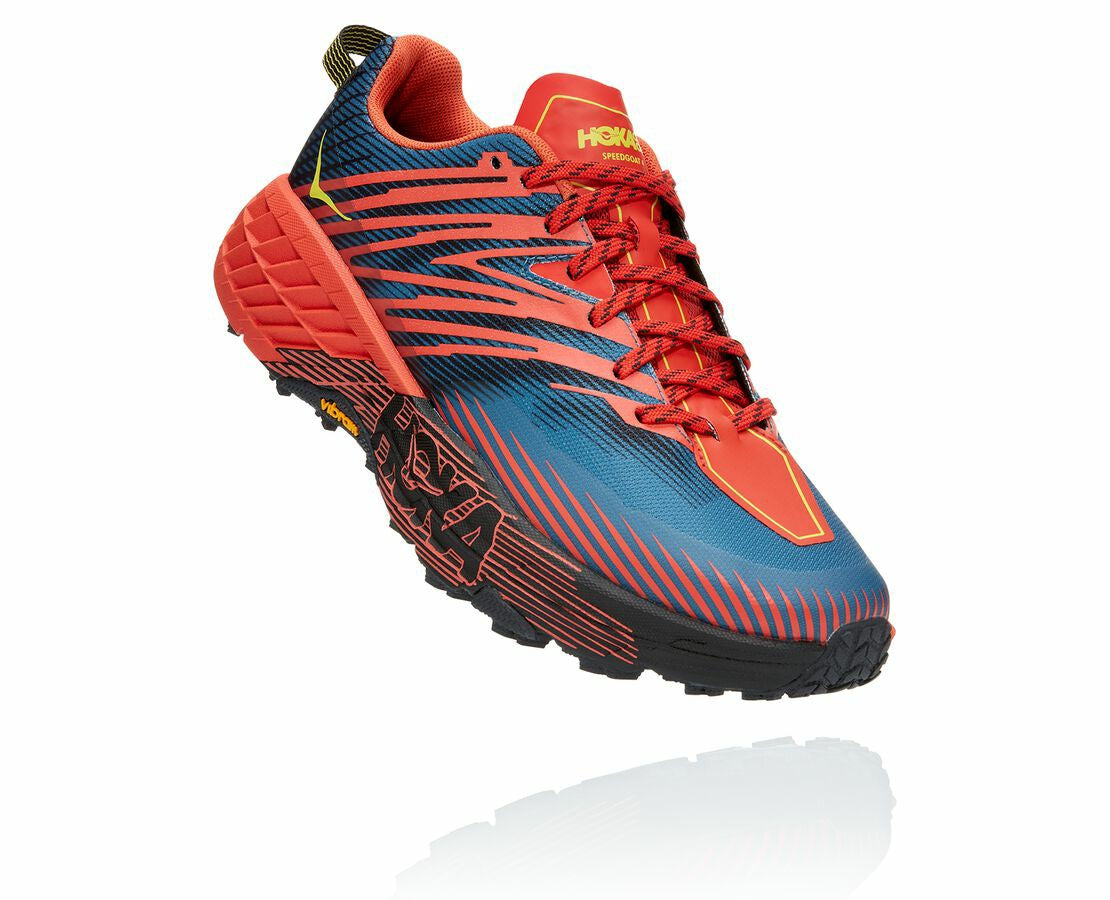 Men's Speedgoat 4 Fiesta / Provincial Blue