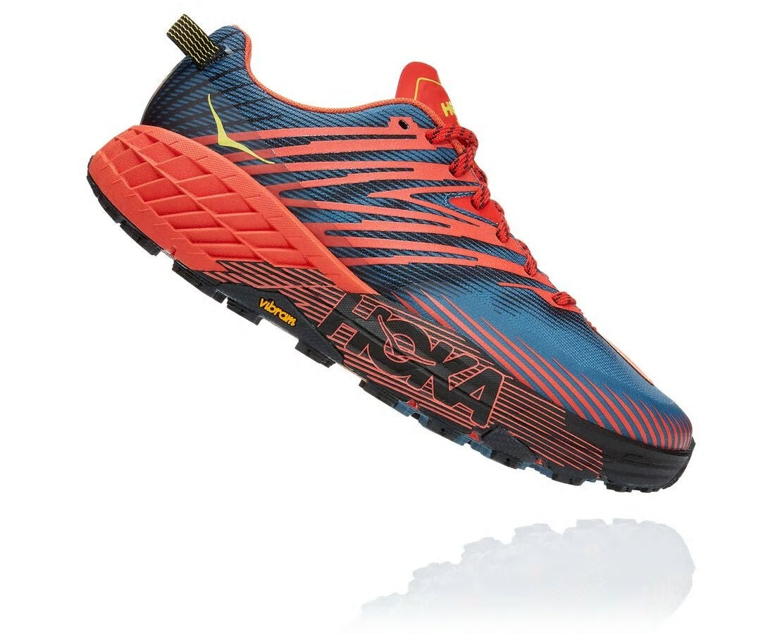 Men's Speedgoat 4 Fiesta / Provincial Blue