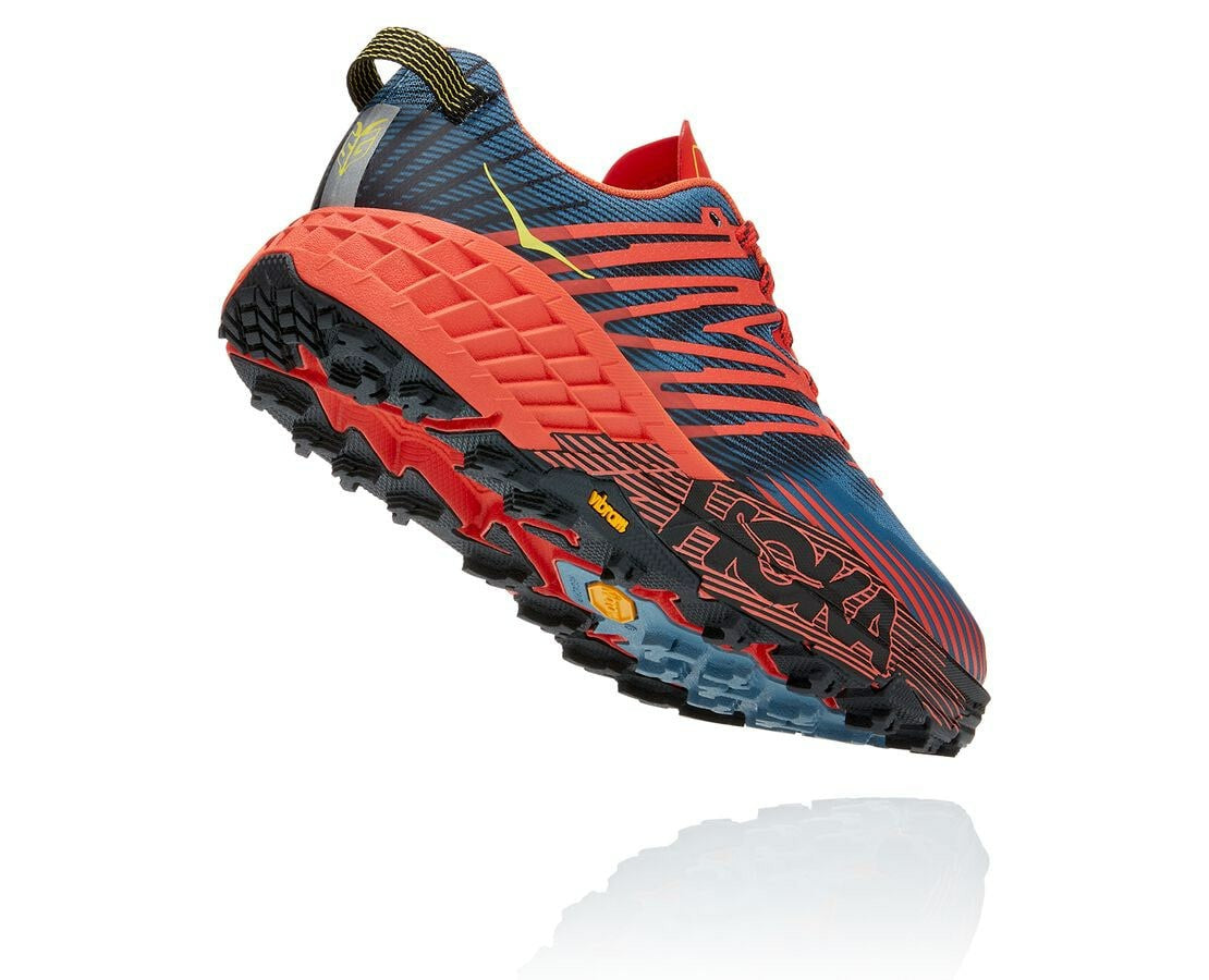 Men's Speedgoat 4 Fiesta / Provincial Blue