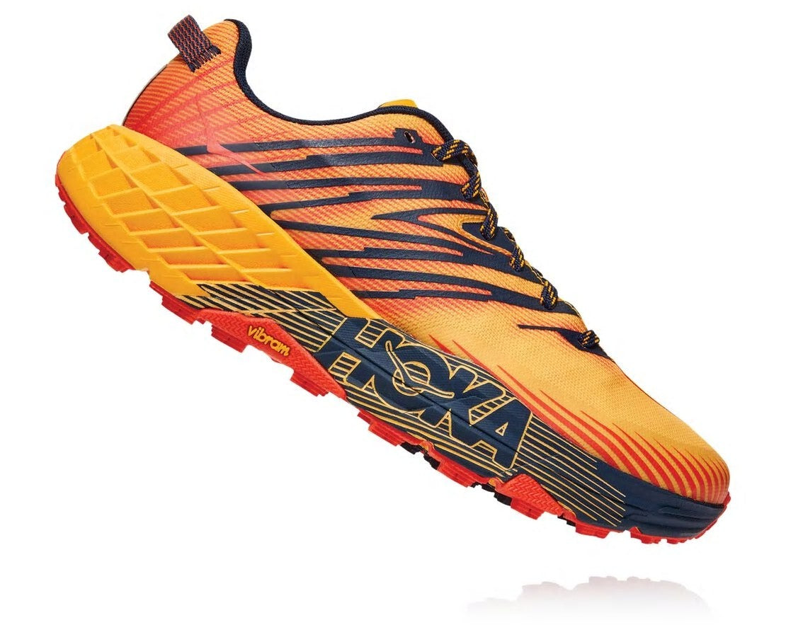 Men's Speedgoat 4 Gold Fusion / Black Iris