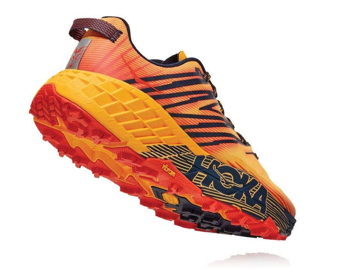 Men's Speedgoat 4 Gold Fusion / Black Iris