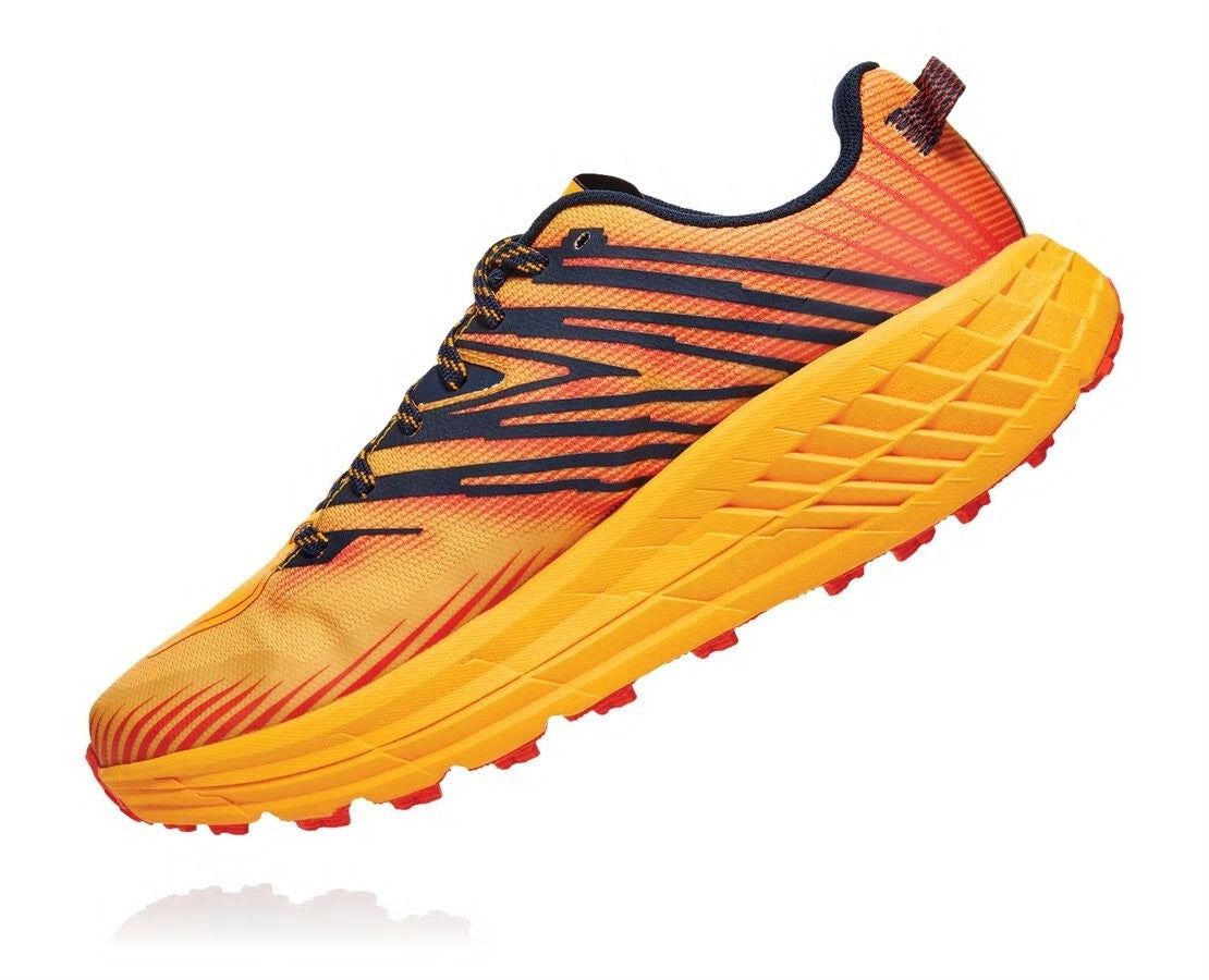 Men's Speedgoat 4 Gold Fusion / Black Iris