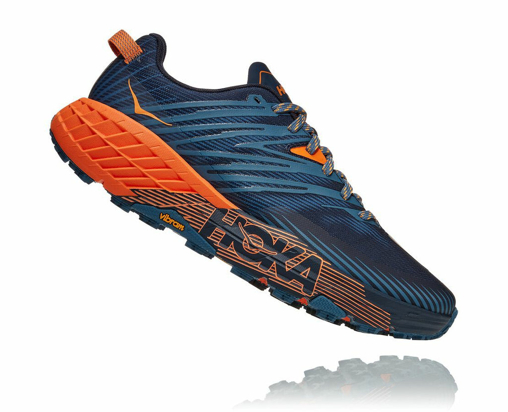 Men's Speedgoat 4 Real Teal / Persimmon Orange