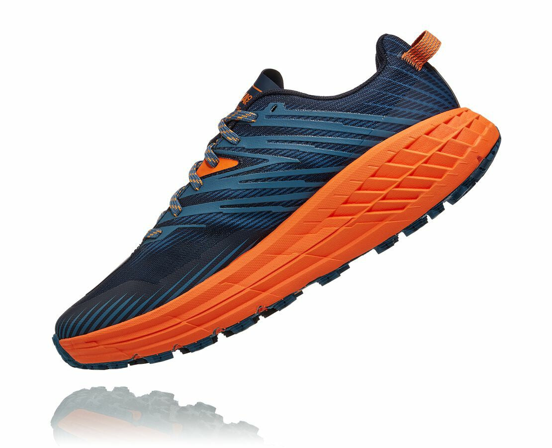 Men's Speedgoat 4 Real Teal / Persimmon Orange