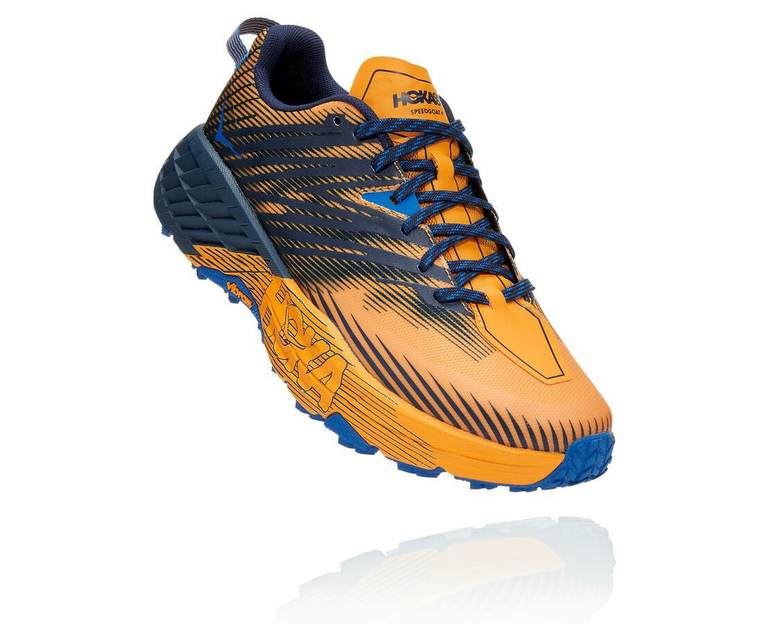 Men's Speedgoat 4 Saffron / Black Iris