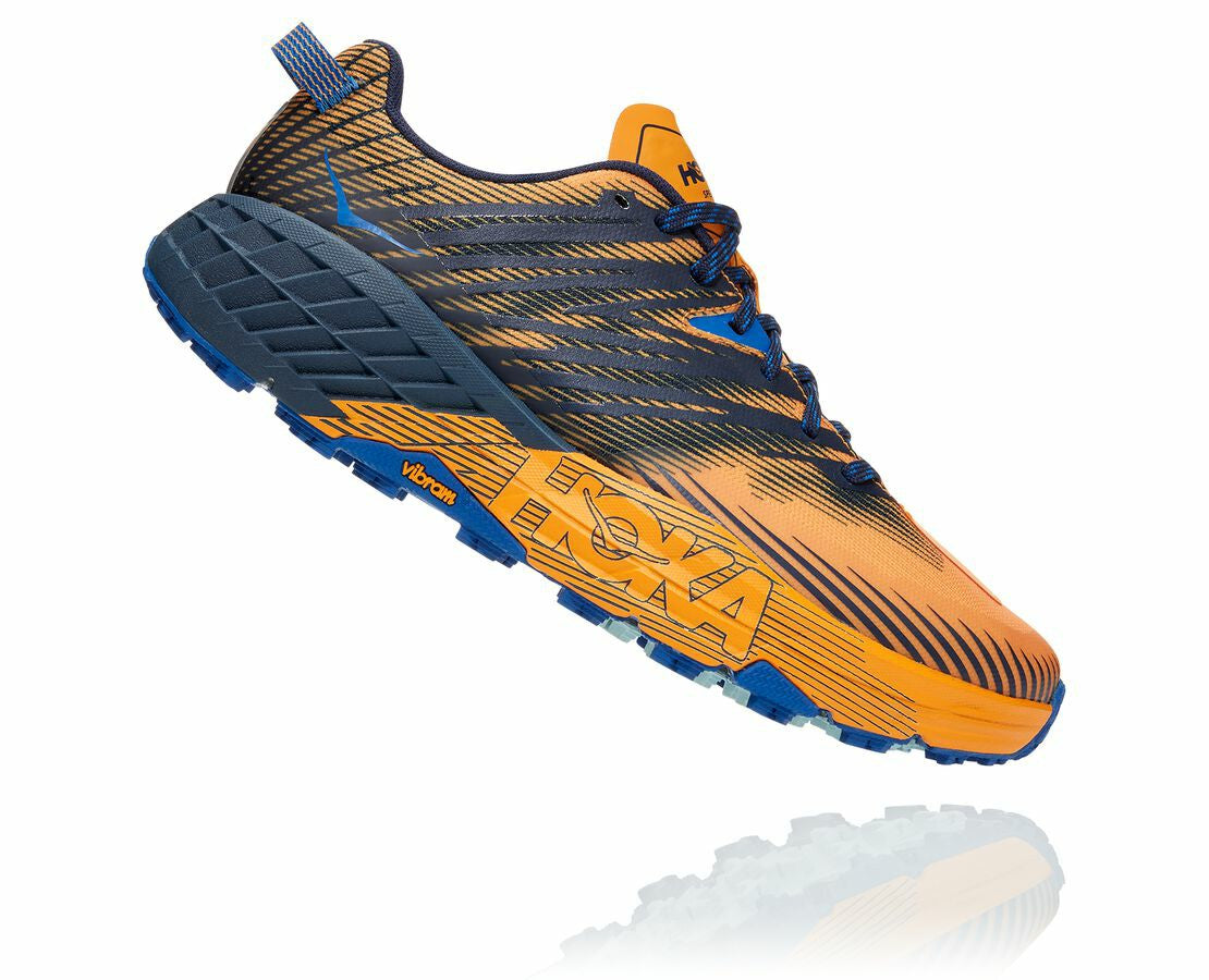 Men's Speedgoat 4 Saffron / Black Iris
