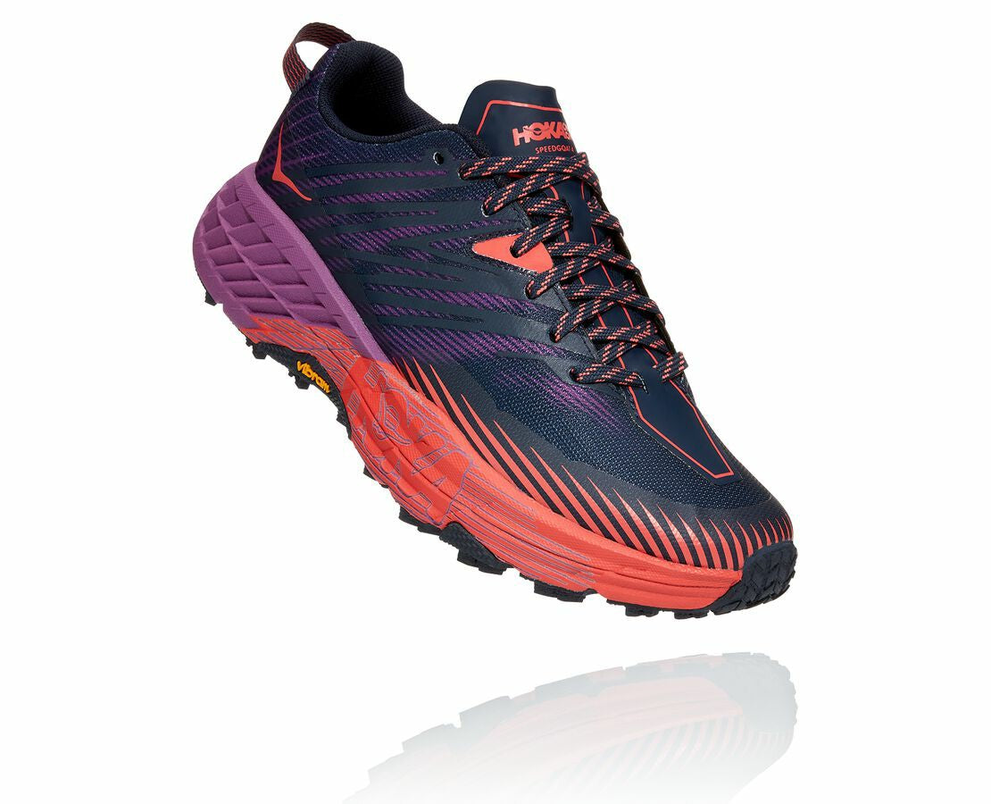 Women's Speedgoat 4 Outer Space / Hot Coral