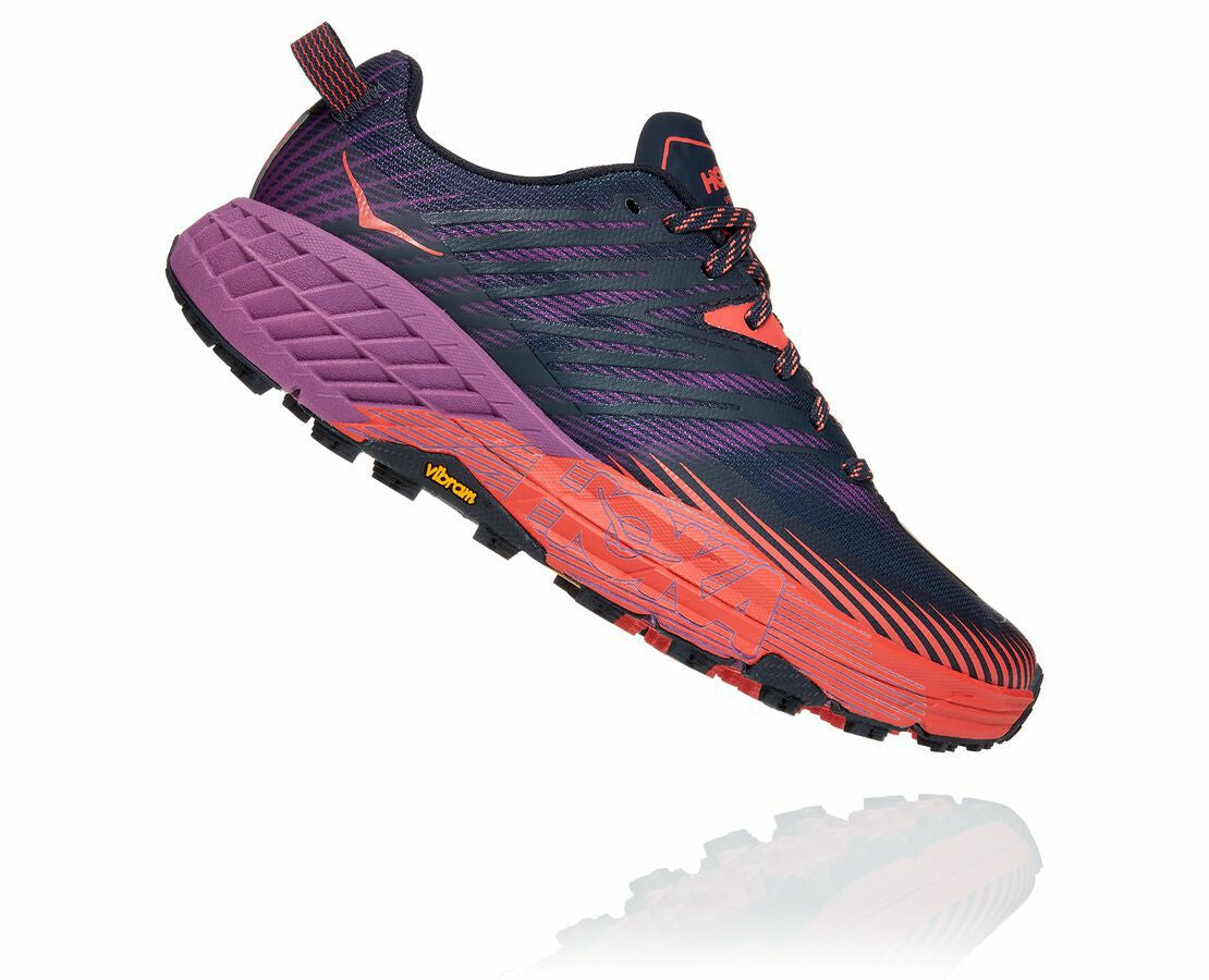Women's Speedgoat 4 Outer Space / Hot Coral