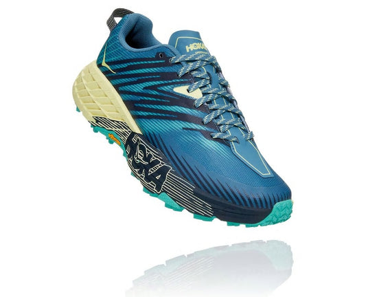Women's Speedgoat 4 Provincial Blue / Luminary Green