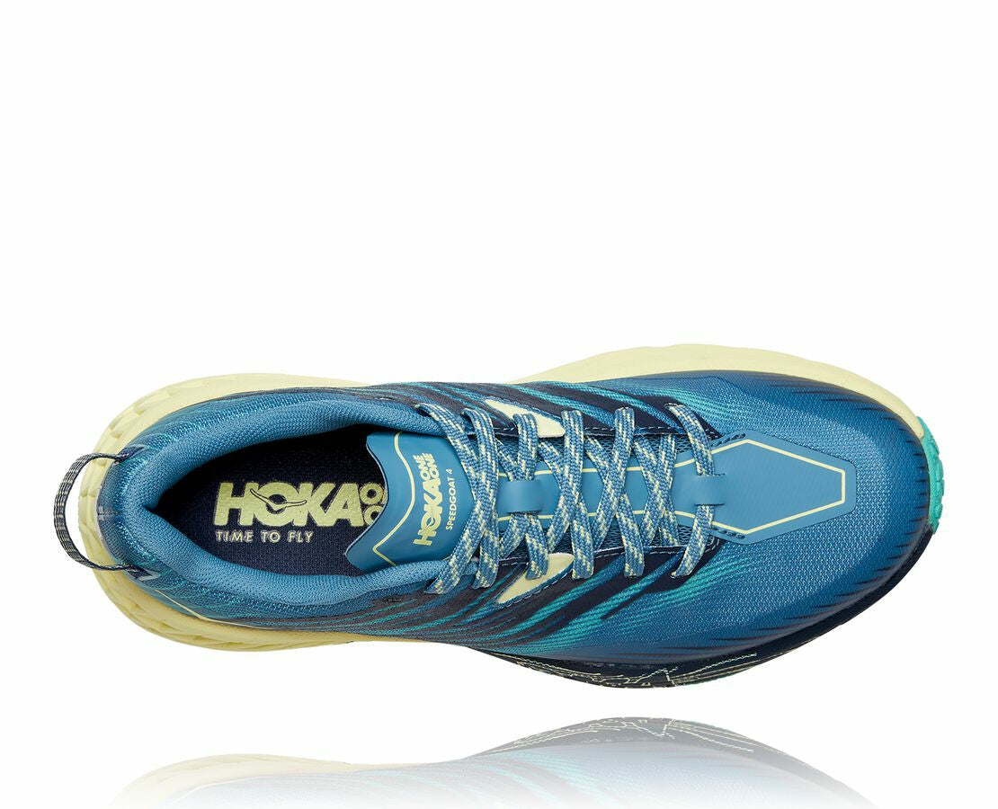 Women's Speedgoat 4 Provincial Blue / Luminary Green