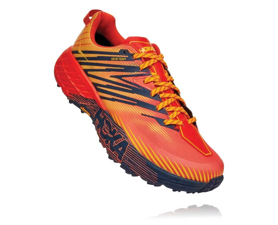 Men's Speedgoat 4 GORE-TEX Mandarin Red / Gold Fusion