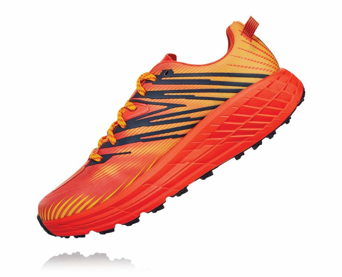 Men's Speedgoat 4 GORE-TEX Mandarin Red / Gold Fusion