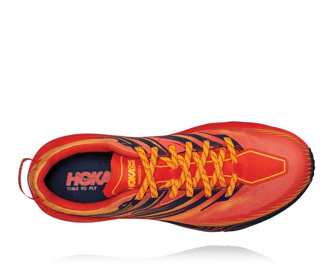 Men's Speedgoat 4 GORE-TEX Mandarin Red / Gold Fusion