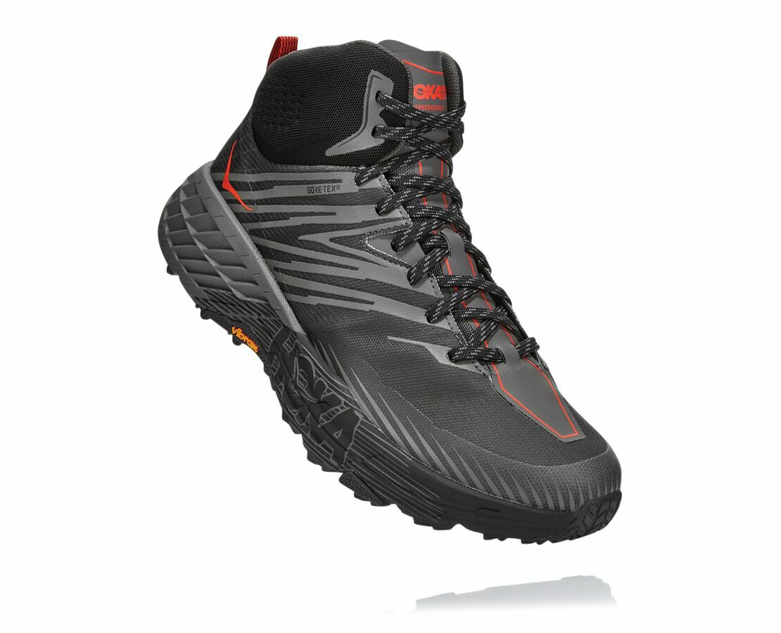 Men's Speedgoat Mid GORE-TEX 2 Anthracite / Dark Gull Grey