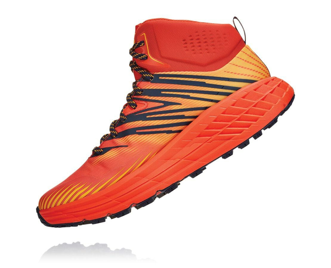 Men's Speedgoat Mid GORE-TEX 2 Mandarin Red / Gold Fusion
