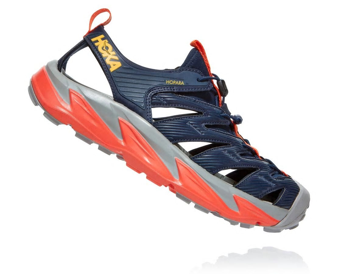 Men's Hopara Black Iris / Mandarin Red