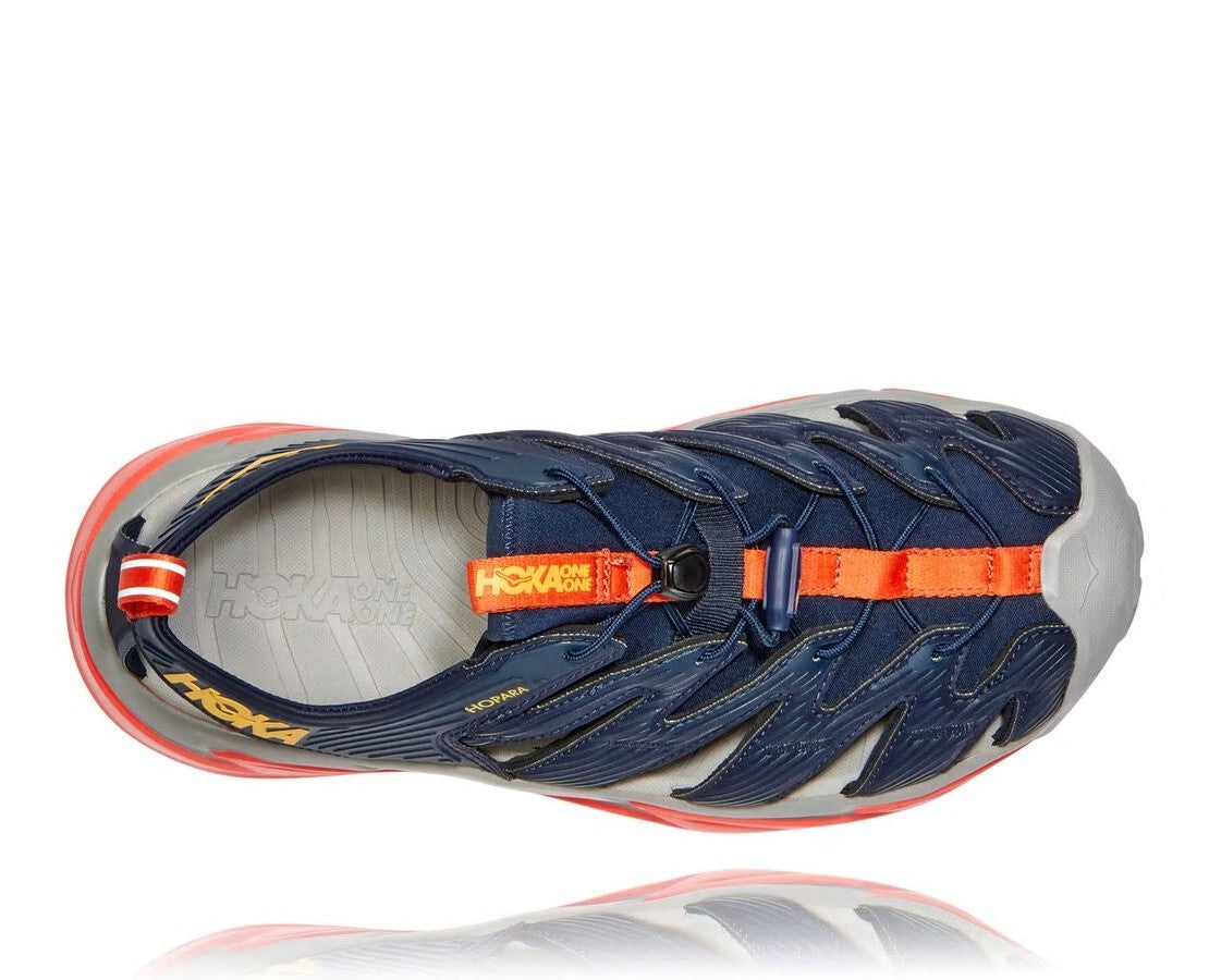 Men's Hopara Black Iris / Mandarin Red