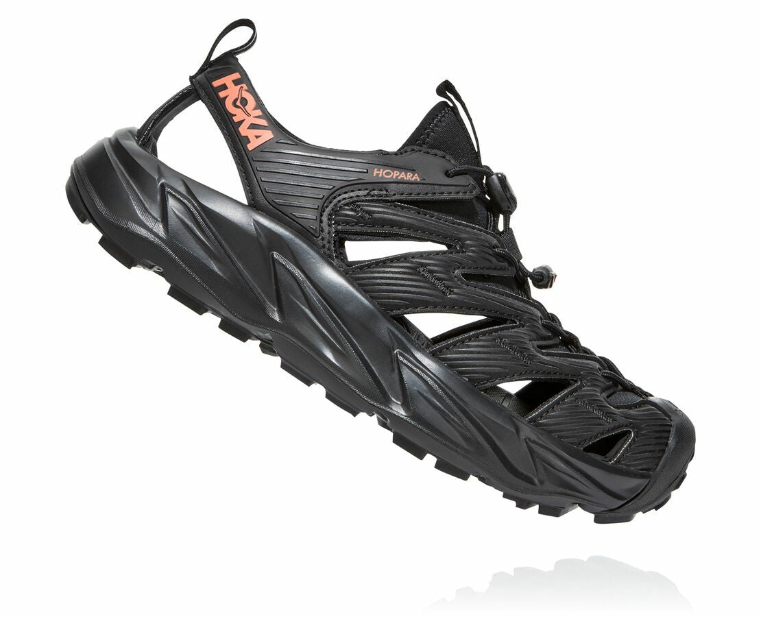 Women's Hopara Black / Fusion Coral