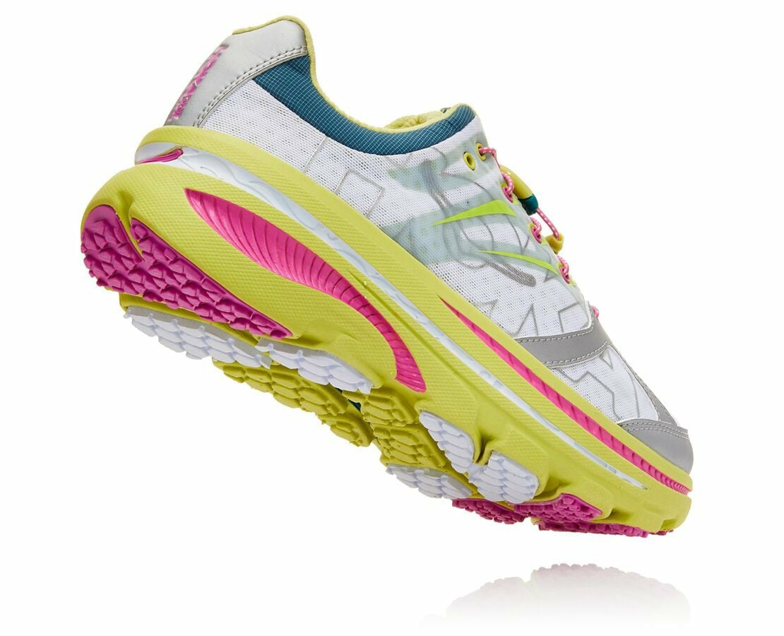 Women's OV X HOKA Bondi B Lime Sherbet / Super Pink
