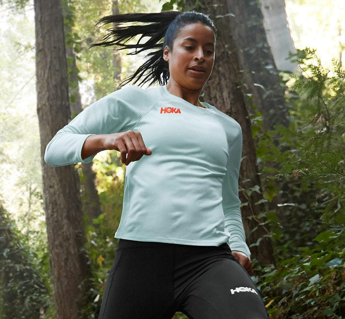Women's Performance Long Sleeve Wan Blue