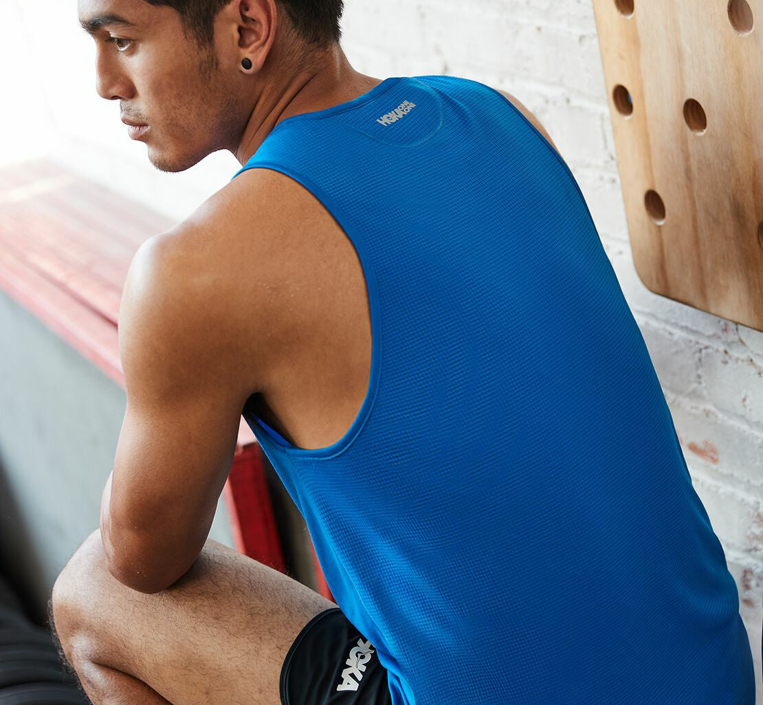 Men's Performance Tank Imperial Blue
