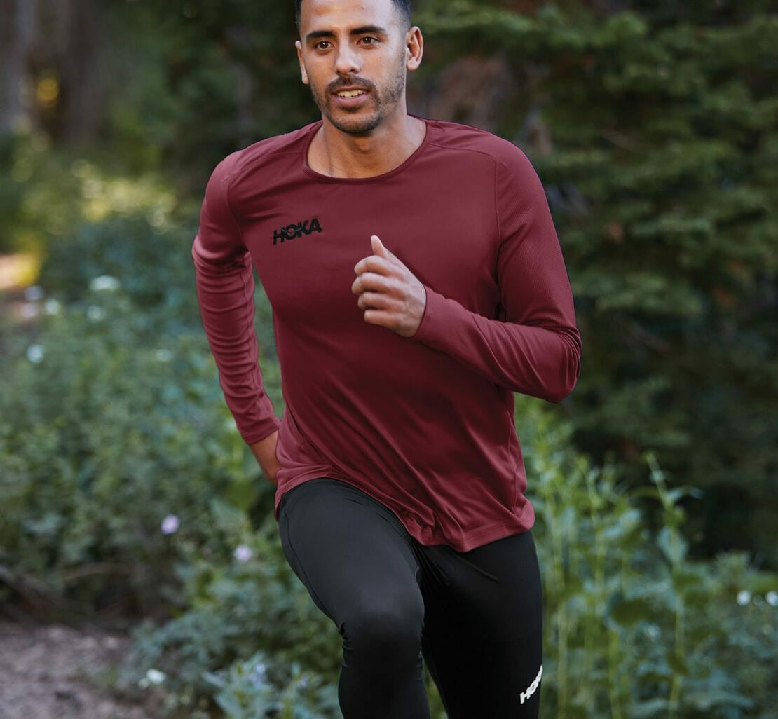 Men's Performance Long Sleeve Cordovan