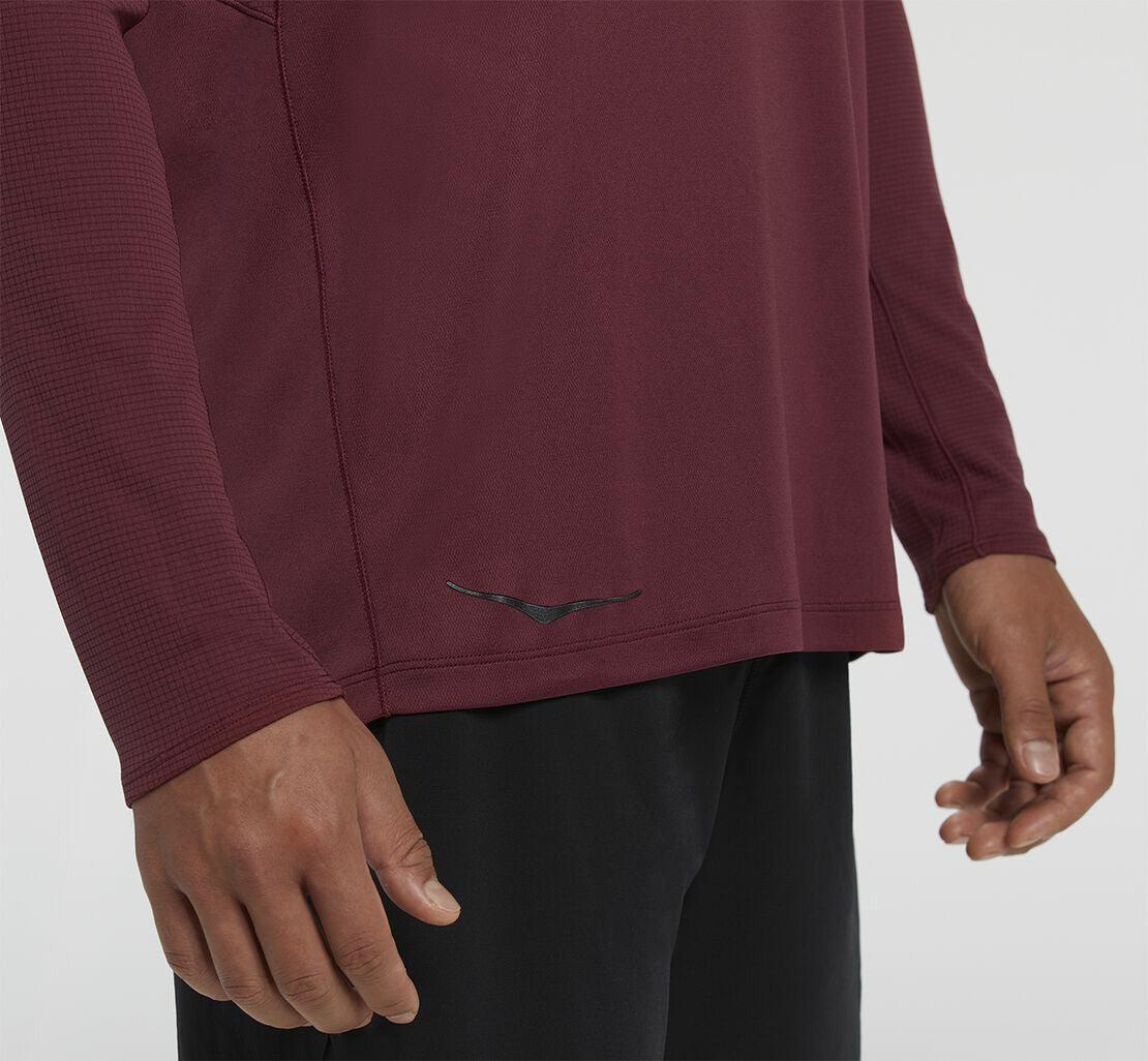 Men's Performance Long Sleeve Cordovan