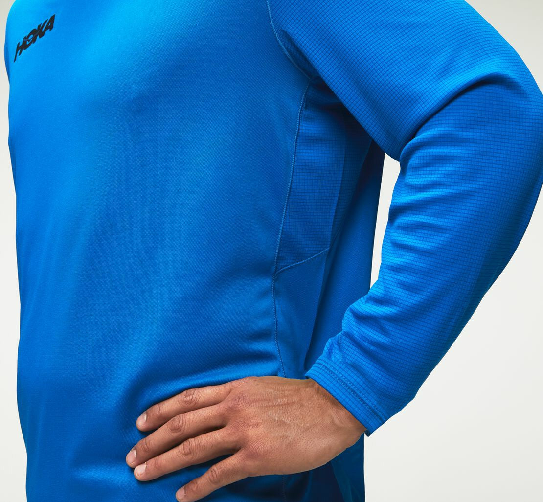 Men's Performance Long Sleeve Imperial Blue