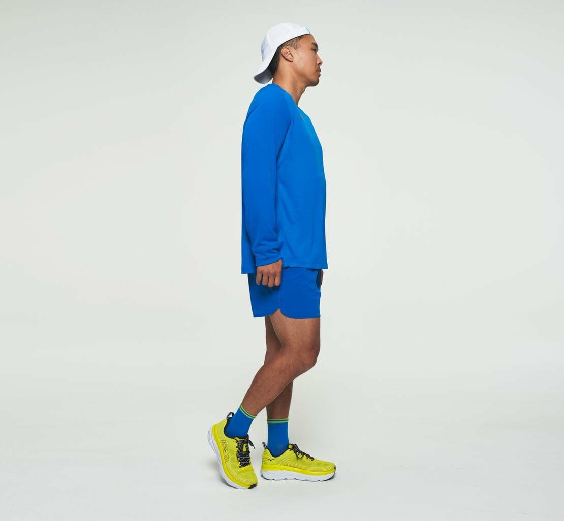 Men's Performance Long Sleeve Imperial Blue
