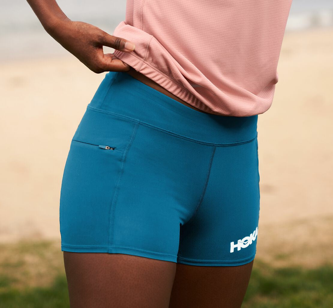 Women's Performance Knit 3" Short Moroccan Blue
