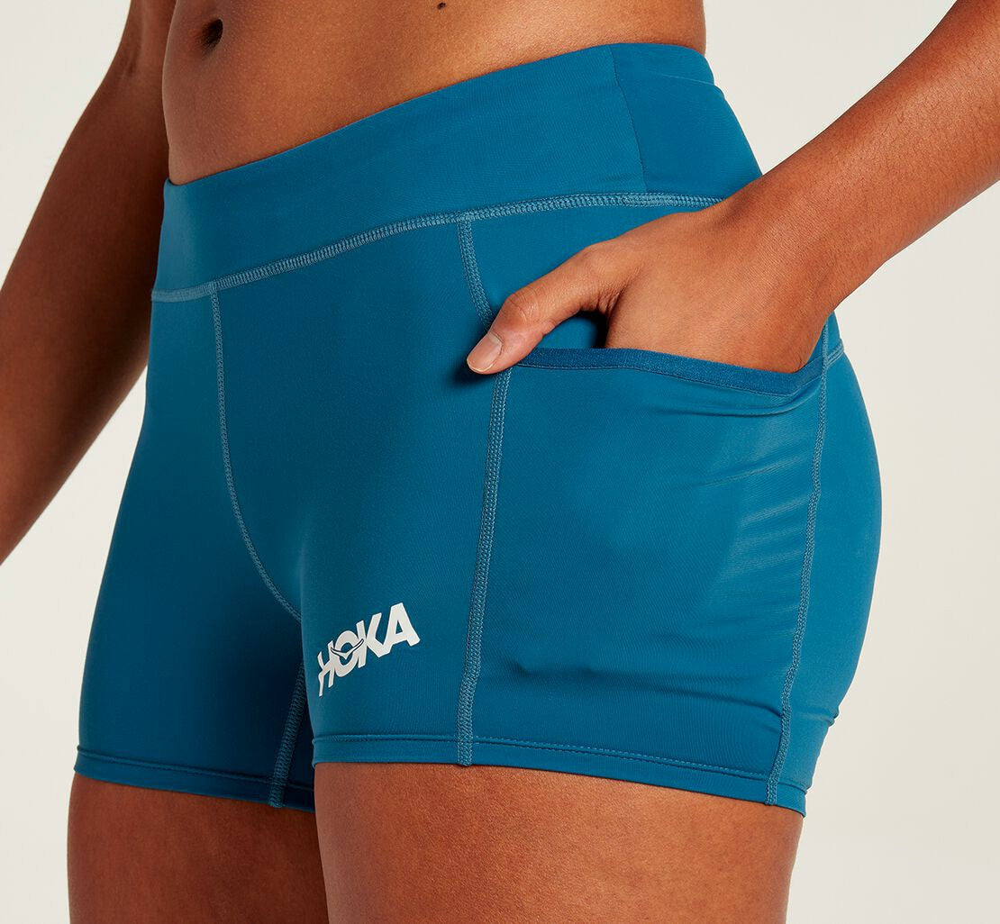 Women's Performance Knit 3" Short Moroccan Blue