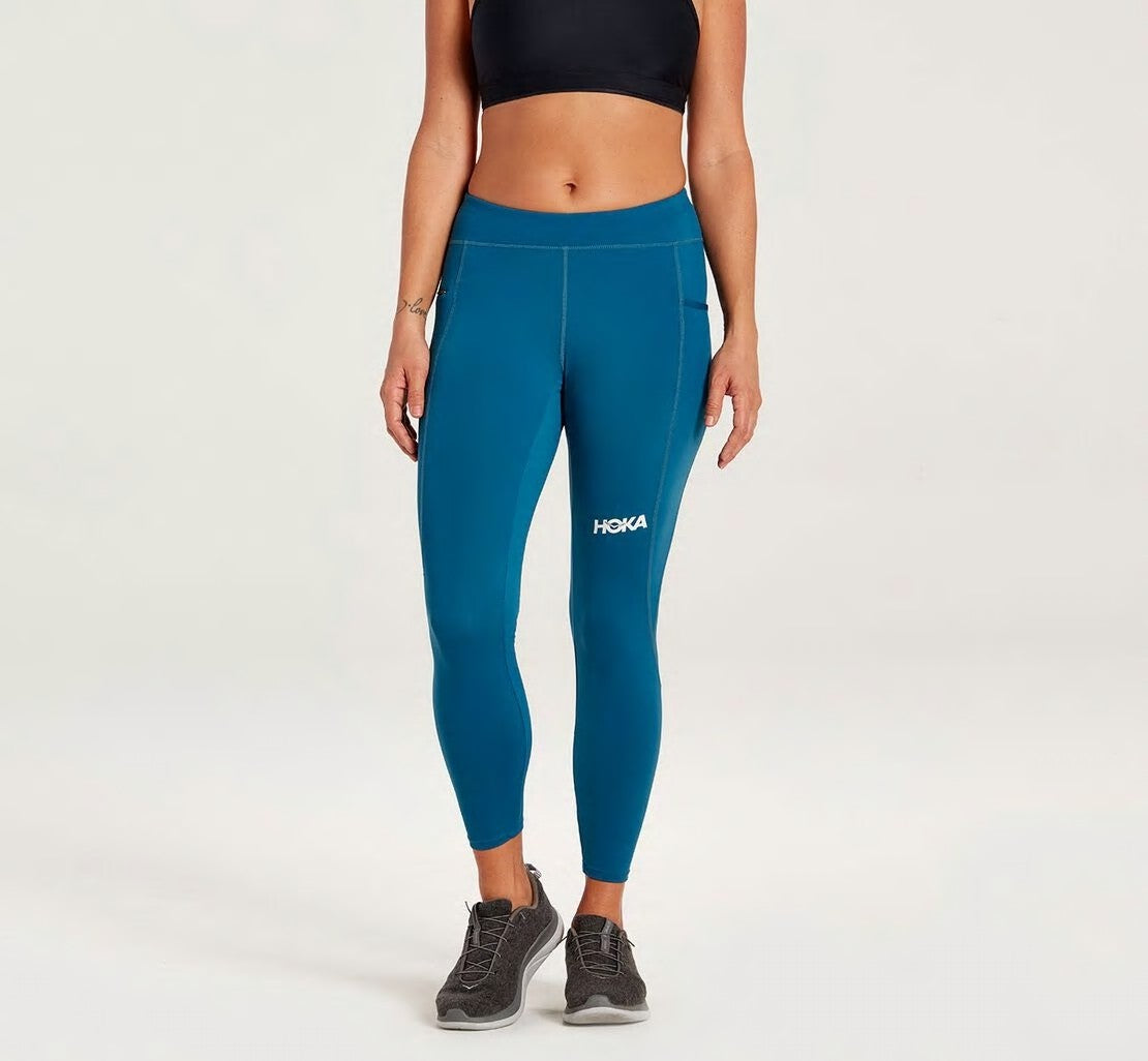 Women's Performance Crop Tight Moroccan Blue