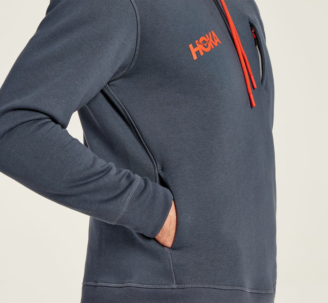 Men's Hoodie Ombre Blue