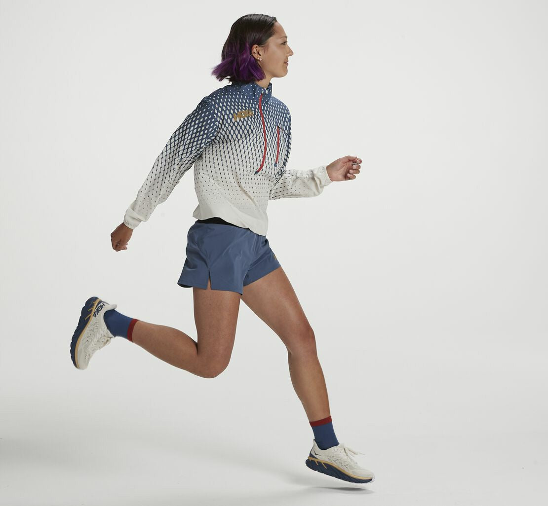 Women's Wind-Resistant Jacket Tofu / Vintage Indigo