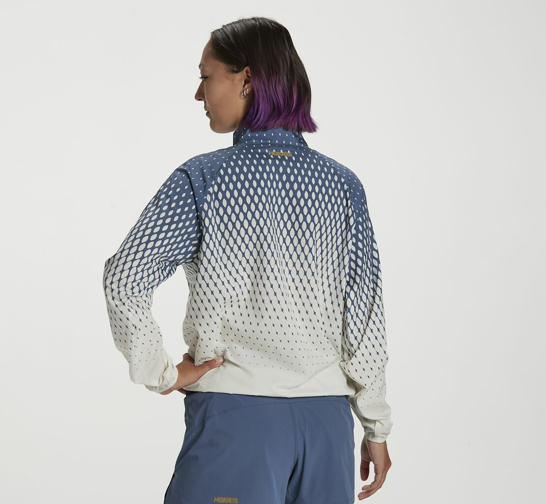Women's Wind-Resistant Jacket Tofu / Vintage Indigo