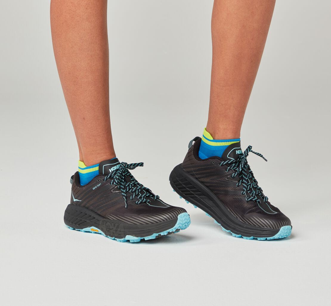 All Gender Performance No-Show Sock Diva Blue / Citrus