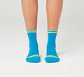 All Gender Performance Crew Sock Diva Blue / Citrus