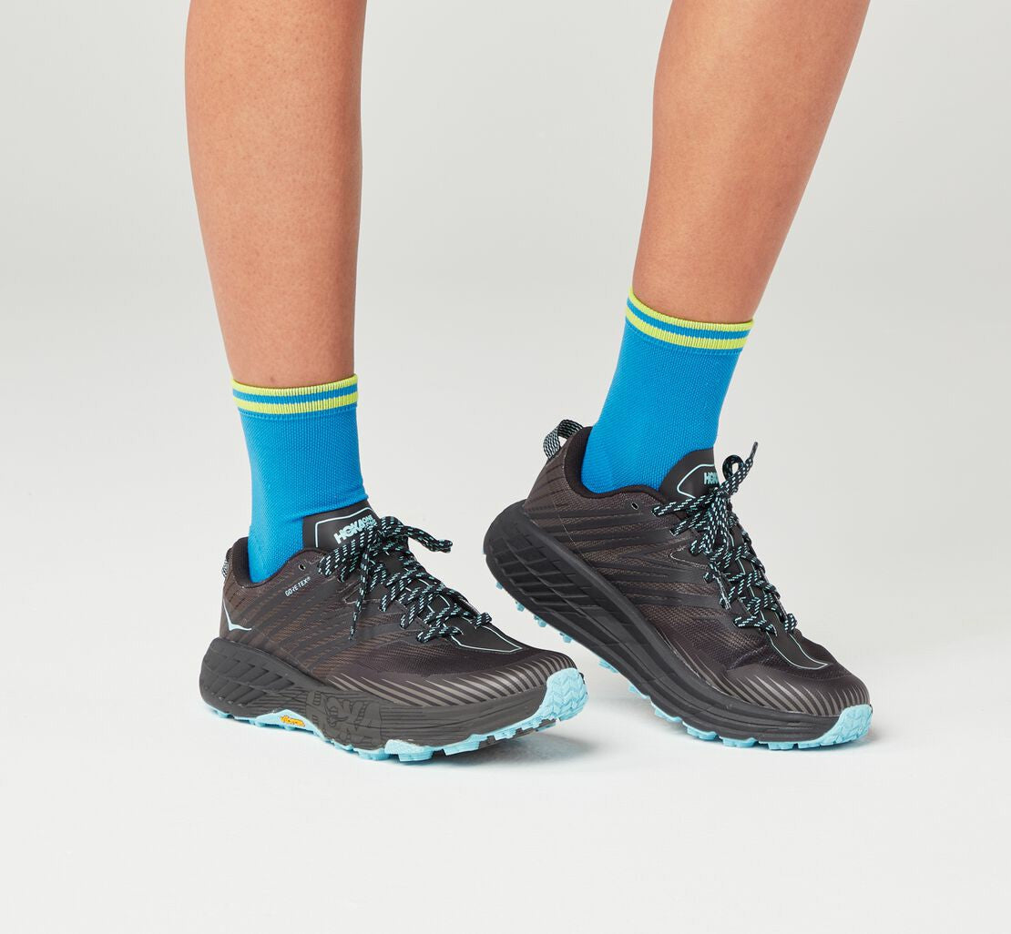 All Gender Performance Crew Sock Diva Blue / Citrus