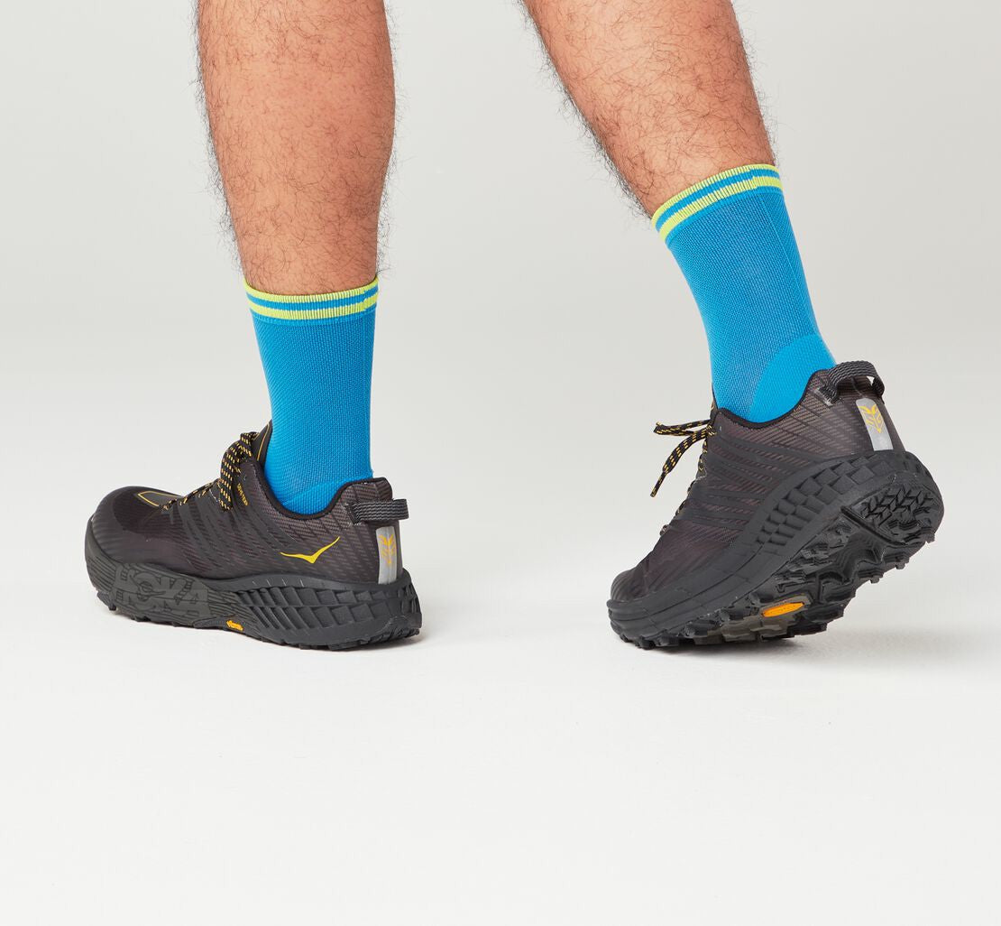 All Gender Performance Crew Sock Diva Blue / Citrus
