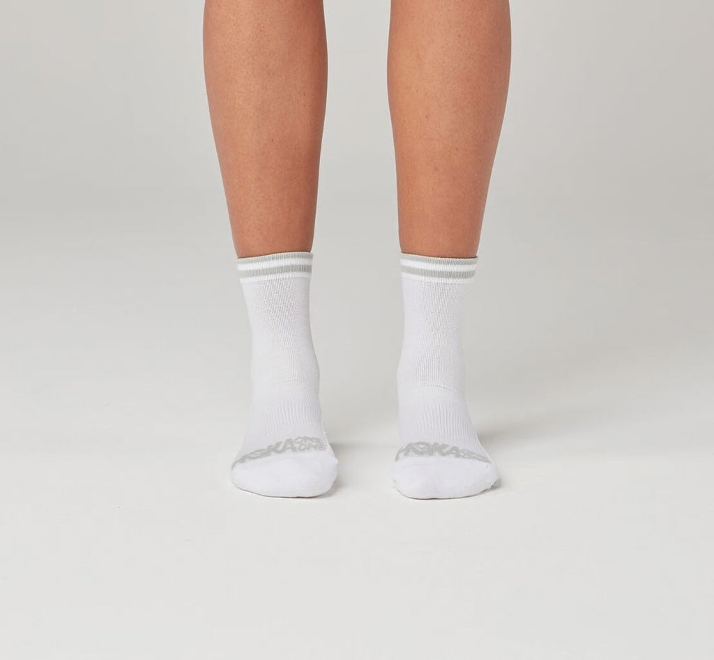 All Gender Performance Crew Sock White