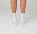 All Gender Performance Crew Sock White